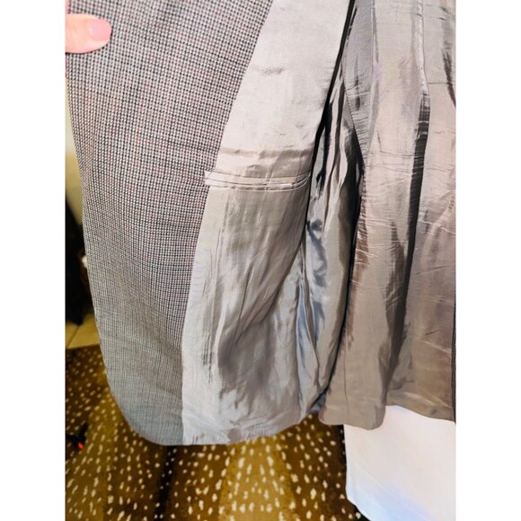 Ralph Lauren Mens 100% Wool Tweed Blazer Beige Brown Size 50R Big Tall Office - Picture 10 of 10